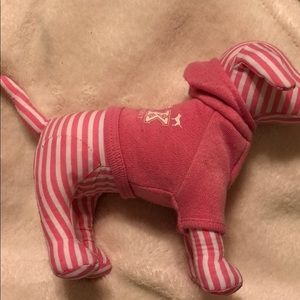 Victoria Secret Pink logo stuffed animal
